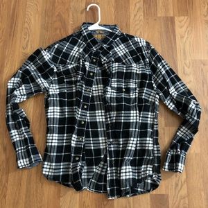Black flannel